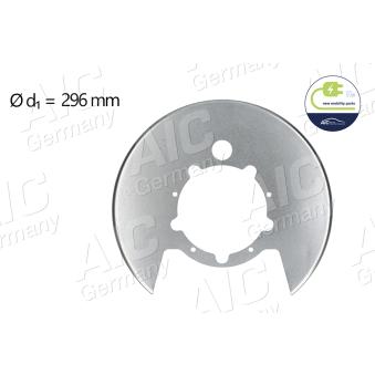 Déflecteur, disque de frein AIC 71329