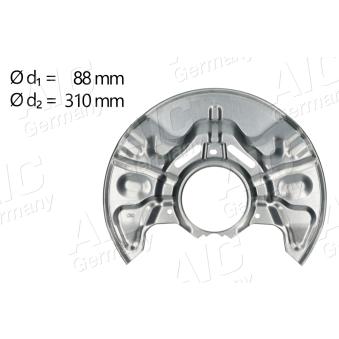 Déflecteur, disque de frein avant gauche AIC OEM 4778205030 Déflecteur, disque de frein avant gauche AIC OEM 4778205030