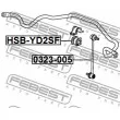 FEBEST HSB-YD2SF - Suspension, stabilisateur