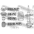 FEBEST HSHB-FKF - Bouchon de protection/soufflet, amortisseur