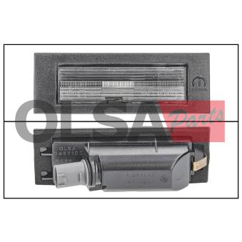 Feu éclaireur de plaque AIC 72339