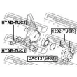 FEBEST HYAB-TUC1 - Douille de palier, bras transversal