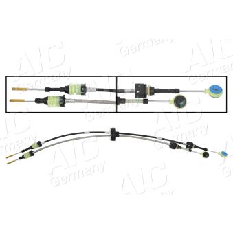 Tirette à câble, boîte de vitesse manuelle AIC 74000