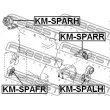 FEBEST KM-SPAFR - Support moteur