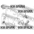 FEBEST KM-SPALH - Support moteur avant gauche