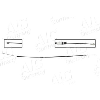 Tirette à câble, frein de stationnement AIC 75304