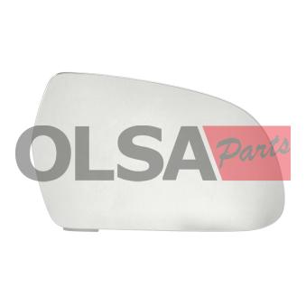 Verre de rétroviseur, rétroviseur extérieur AIC 75397