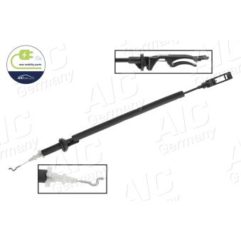 Tirette à câble, déverrouillage porte AIC 75472