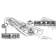 FEBEST MBJB-RVR - Kit de réparation, rotule de suspension