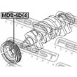 FEBEST MDS-4D68 - Poulie, vilebrequin