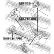 FEBEST MM-034 - Support moteur