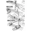 FEBEST MM-CURR - Support moteur