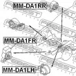 FEBEST MM-DA1LH - Support moteur avant gauche