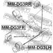 FEBEST MM-DG3RR - Support moteur