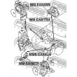 FEBEST MM-EA5ARR - Support moteur