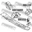 FEBEST MM-V46RR - Support moteur