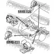 FEBEST MMB-031 - Support moteur