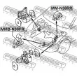 FEBEST MMB-N38FR - Support moteur