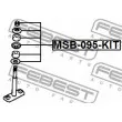 FEBEST MSB-095-KIT - Suspension, jambe d'essieu
