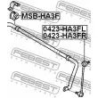 FEBEST MSB-HA3F - Suspension, stabilisateur