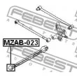 FEBEST MZAB-023 - Silent bloc de suspension (train arrière)