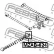 FEBEST MZAB-024 - Silent bloc de suspension (train arrière)
