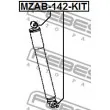 FEBEST MZAB-142-KIT - Douille, amortisseur