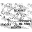 FEBEST MZAB-EPB - Silent bloc de suspension (train avant)