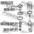 FEBEST MZB-001 - Appareil d'appui à balancier, coupelle de suspension