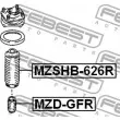 FEBEST MZD-GFR - Butée élastique, suspension