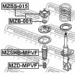 FEBEST MZD-MPVF - Butée élastique, suspension