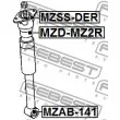 FEBEST MZD-MZ2R - Butée élastique, suspension