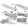 FEBEST NAB-260 - Silent bloc de suspension (train arrière)