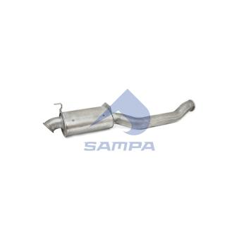 Pot de détente/silencieux arrière SAMPA [052.196]