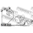FEBEST NAB-332 - Suspension, Différentiel