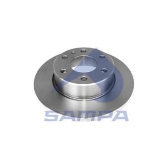 Jeu de 2 disques de frein avant SAMPA [063.017]