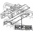 FEBEST NCP-009 - Bague d'étanchéité, puit de bougie