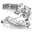 FEBEST ND-009 - Butée élastique, suspension