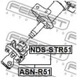 FEBEST NDS-STR51 - Flasque, colonne de direction