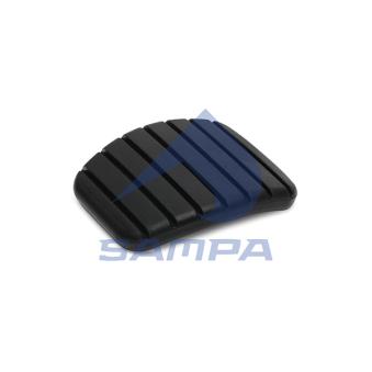 Revêtement de pédale, pédale de frein SAMPA [077.012]