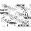 FEBEST NM-P11SRALH - Support moteur avant gauche