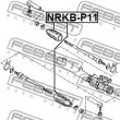 FEBEST NRKB-P11 - Joint-soufflet, direction