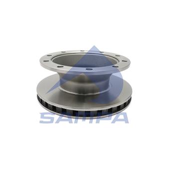 Jeu de 2 disques de frein avant SAMPA [092.333]