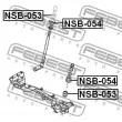 FEBEST NSB-053 - Silent bloc de suspension (train avant)