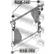 FEBEST NSB-060 - Suspension, radiateur