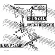 FEBEST NSB-F24MR - Suspension, stabilisateur