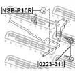 FEBEST NSB-P10R - Suspension, stabilisateur
