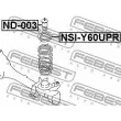 FEBEST NSI-Y60UPR - Patin de ressort