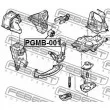FEBEST PGMB-001 - Support moteur