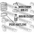 FEBEST PGSI-4007LOW - Patin de ressort